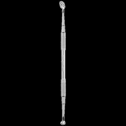STALEKS PRO EXPERT 20 TYPE 1 BLACKHEAD REMOVER TOOL DOUBLE-ENDED SPOON UNO+ OVAL WITH 15 HOLES ZE-20/1- STALEKS™ by kvadrat store