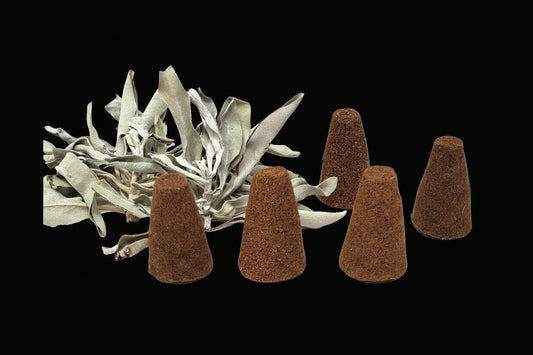 Smudge Cones White Sage - AetherLux.Shop