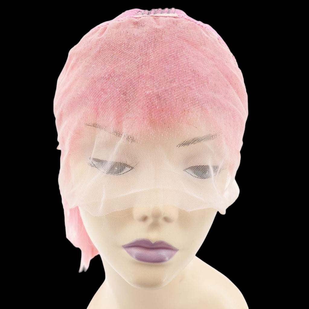 Cotton Candy 13x4 Transparent Lace Front 100% Human Hair Bob Wig by Private Label