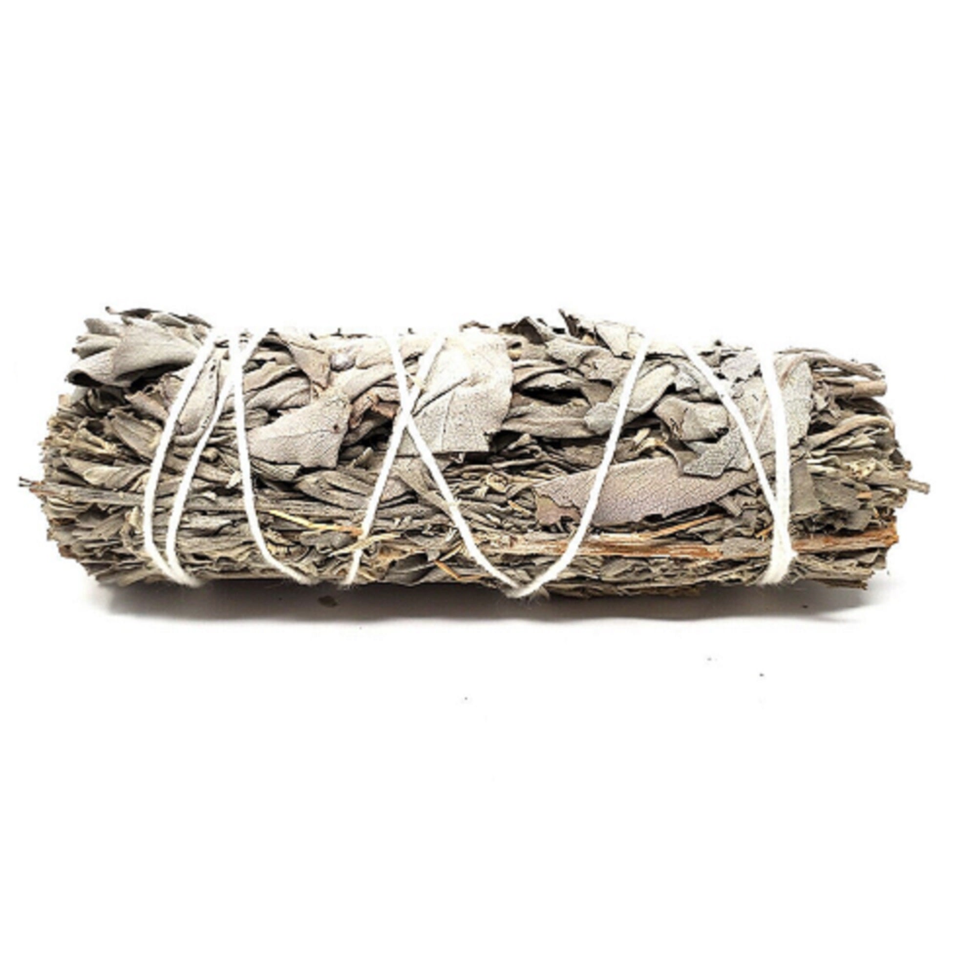 White Sage & Blue Sage Smudge Stick 3-4" - 2 PACK Bundle by OMSutra by VYSN