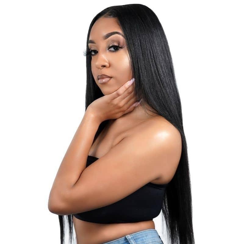 Straight 13x4 HD Lace Front Human Hair Wig by Private Label