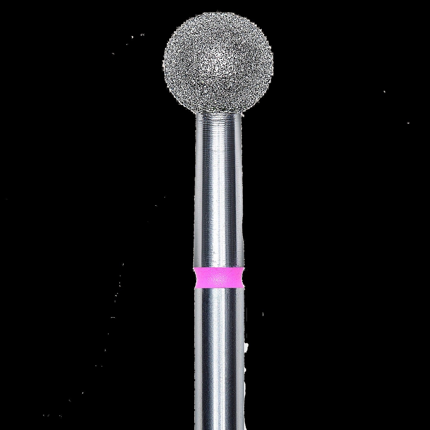 DIAMOND NAIL DRILL BIT, "BALL", RED, HEAD DIAMETER 5MM (FA01R050) - STALEKS™ by kvadrat store