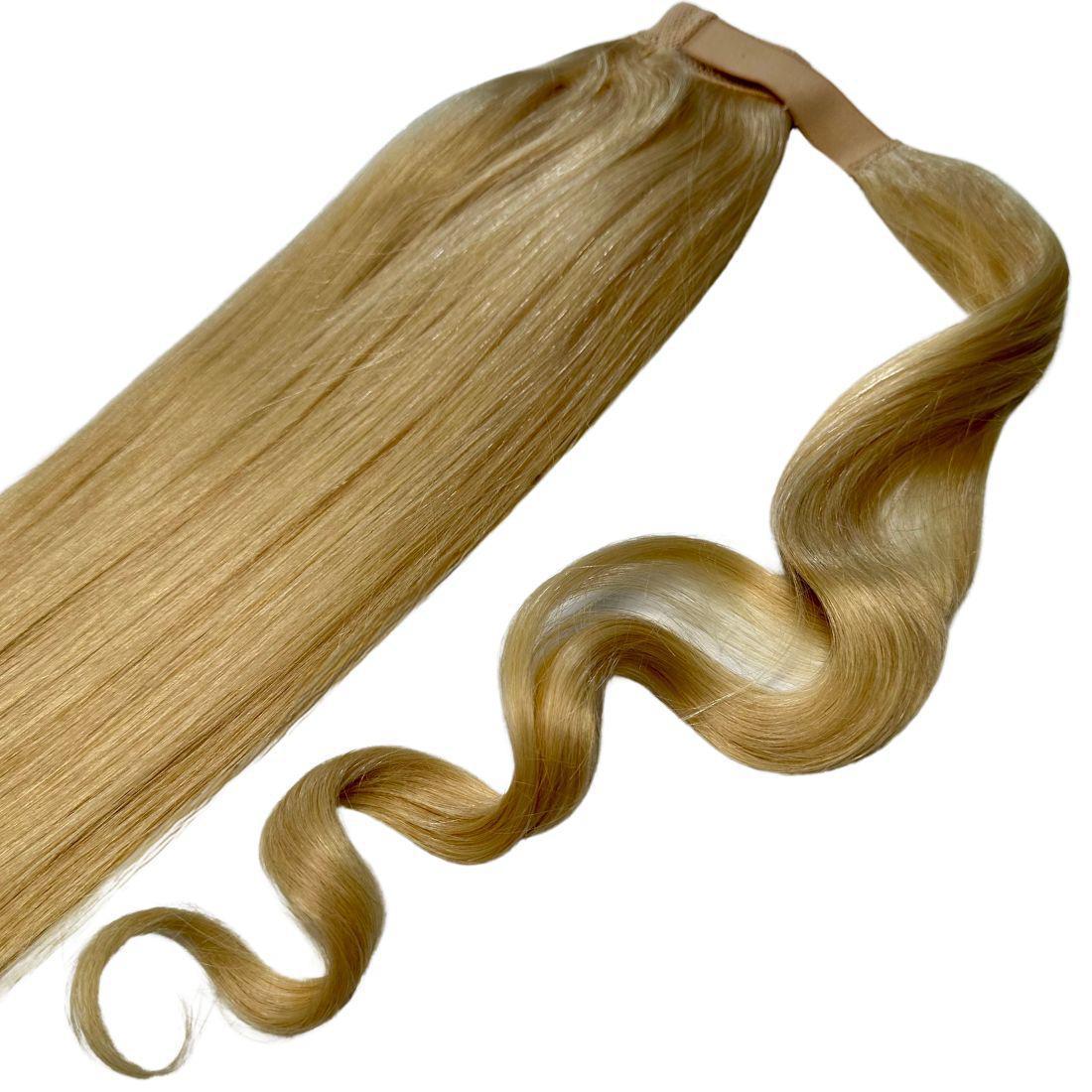Bleach Blonde 100% Human Hair Ponytail Extension by Private Label