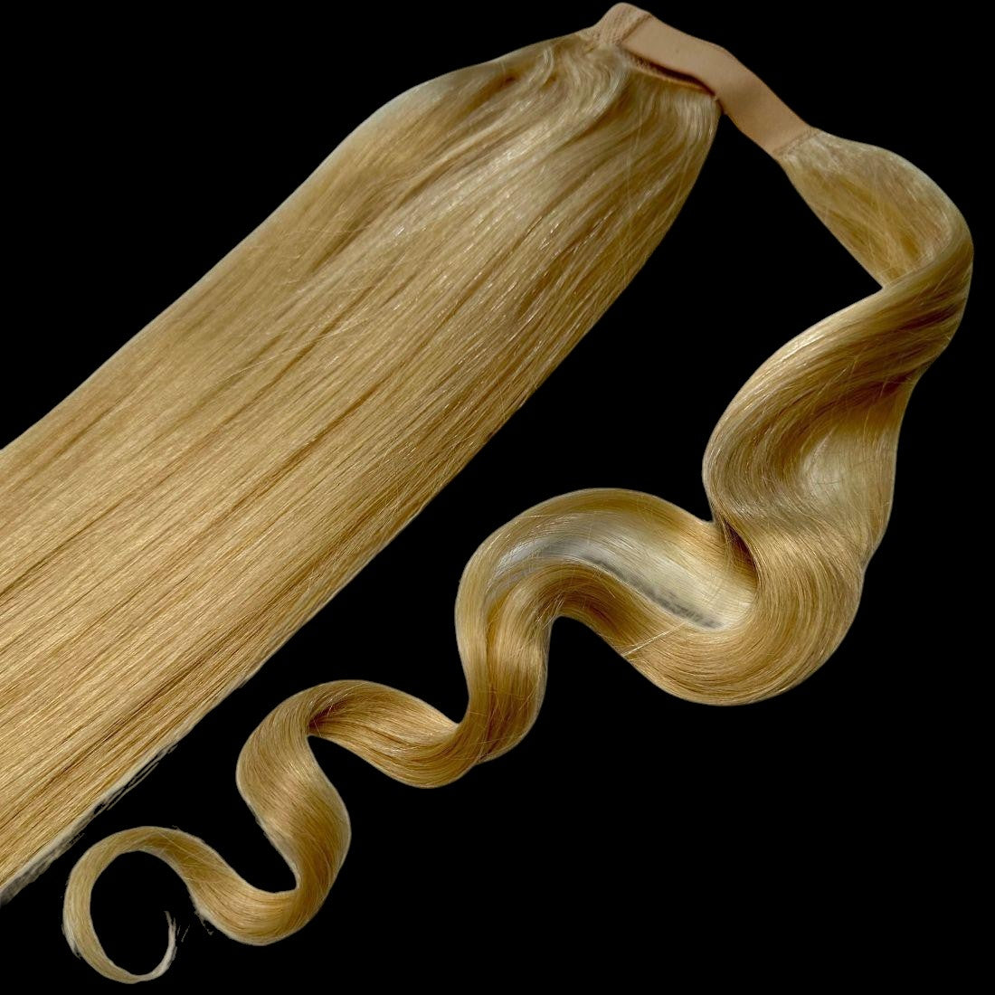 Bleach Blonde 100% Human Hair Ponytail Extension by Private Label