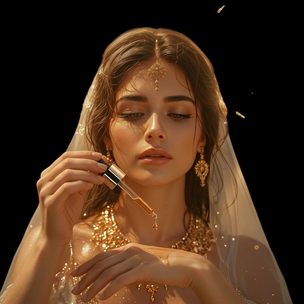 Midas Touch Gilded Anointing Oil – Amber Musk & Saffron Ritual Oil by Circe Boutique