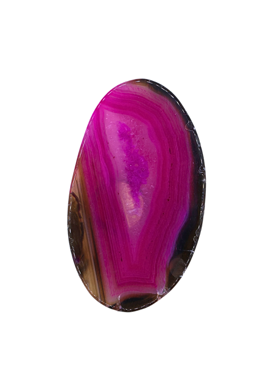 Agate Slice Crystal Fridge Magnet
