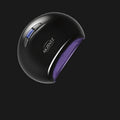 Akzentz - Black Led Compact Lamp by kvadrat store