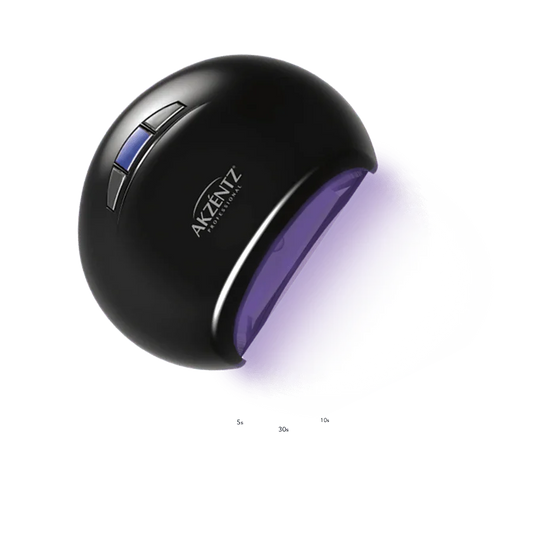 Akzéntz Black LED Compact Lamp