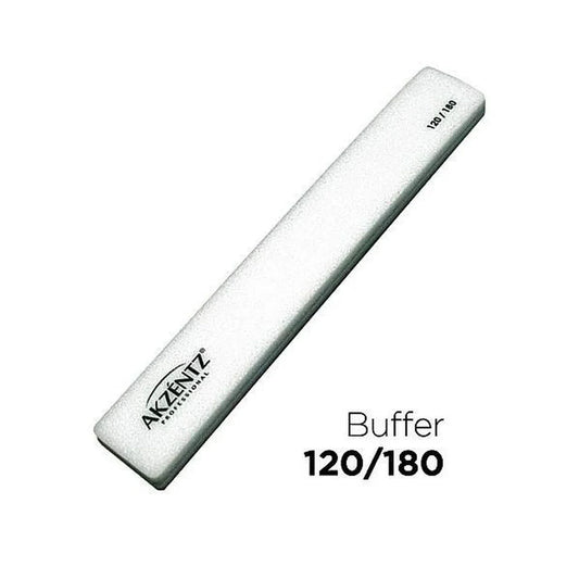 Akzentz - White Spongie 120/180 (pack of 16pcs)
