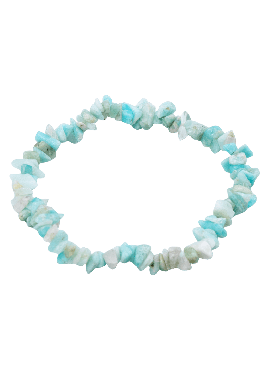 Amazonite Chip Stretch Bracelet