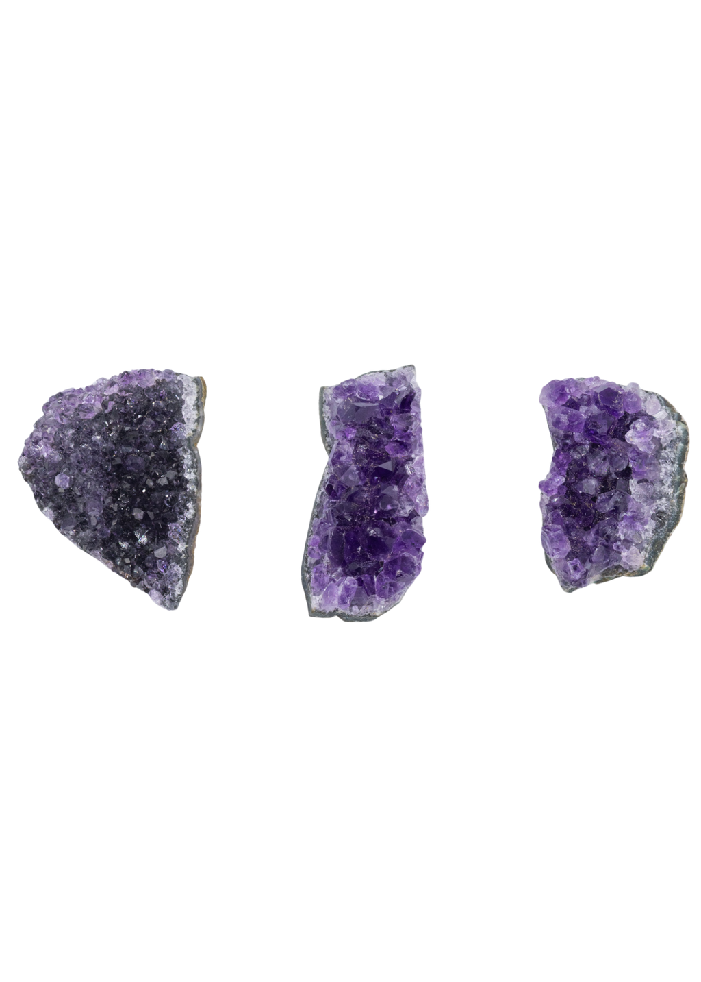 Amethyst Cluster Crystal Fridge Magnet