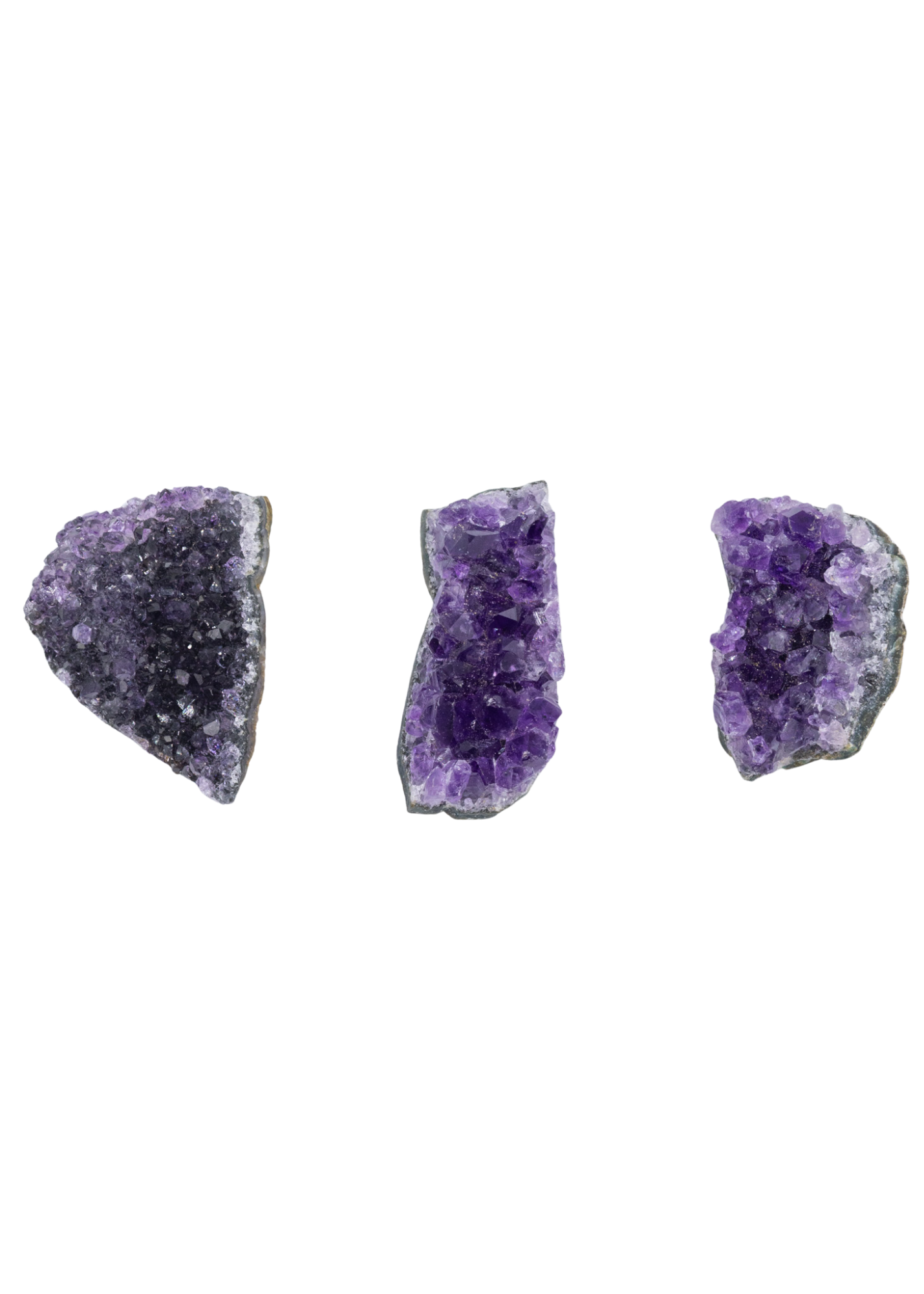 Amethyst Cluster Crystal Fridge Magnet