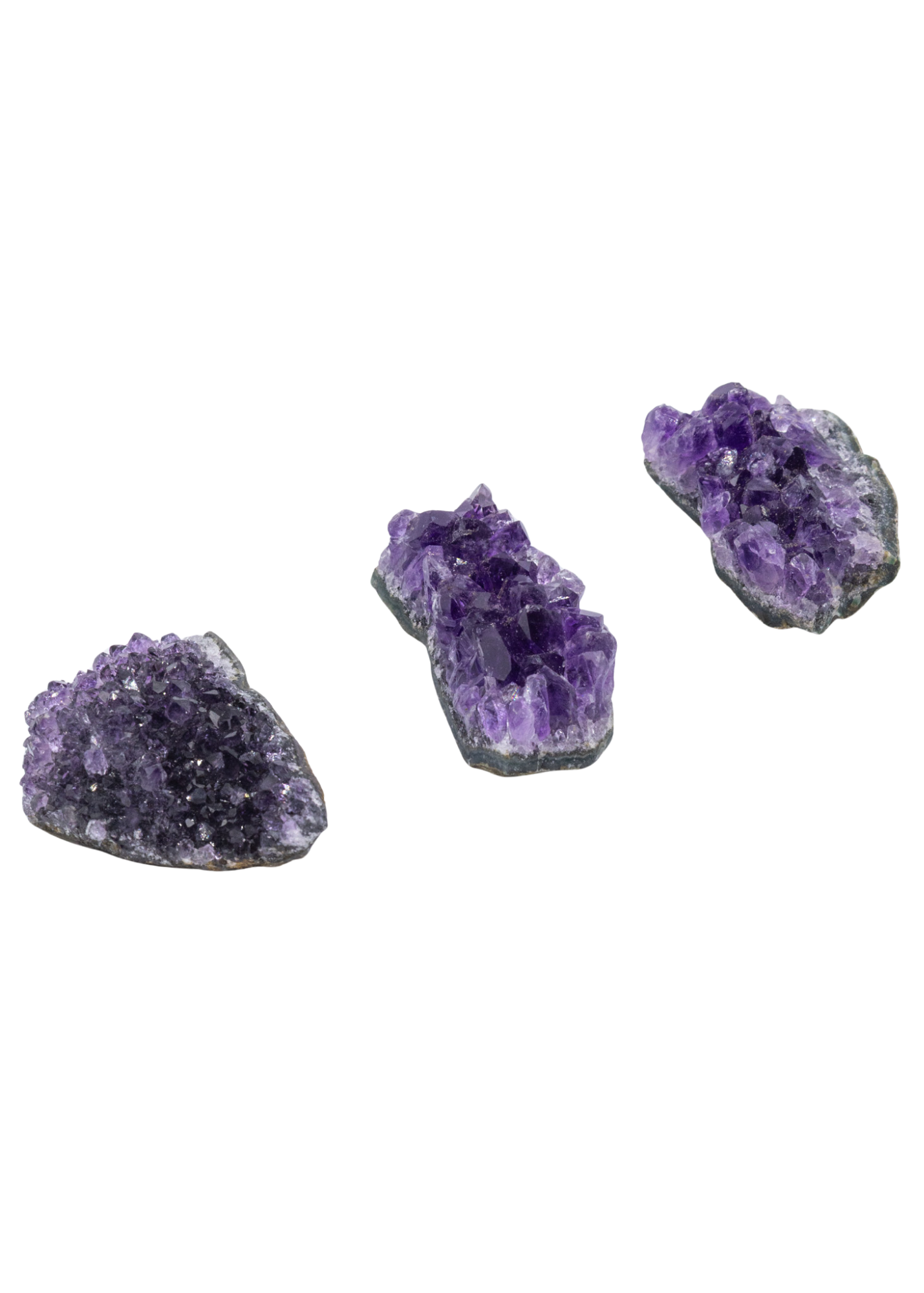 Amethyst Cluster Crystal Fridge Magnet