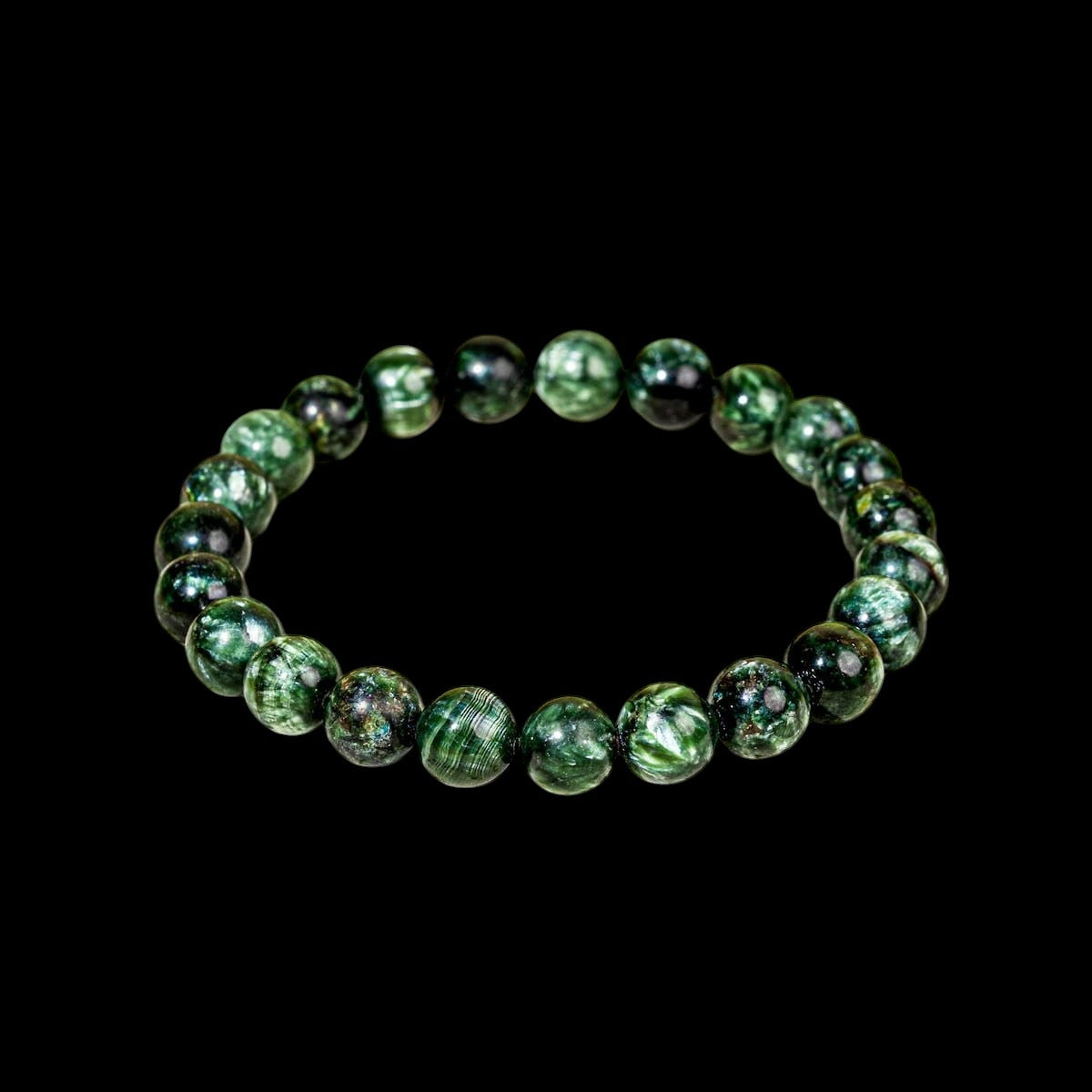 Angel Energy – Rare Seraphinite Bracelet of Transformation by Conscious Items