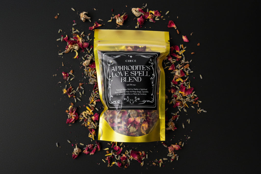 Herbal Ritual Blend – Four Intention Herbs for Cleansing, Love & Prosperity by Circe Boutique