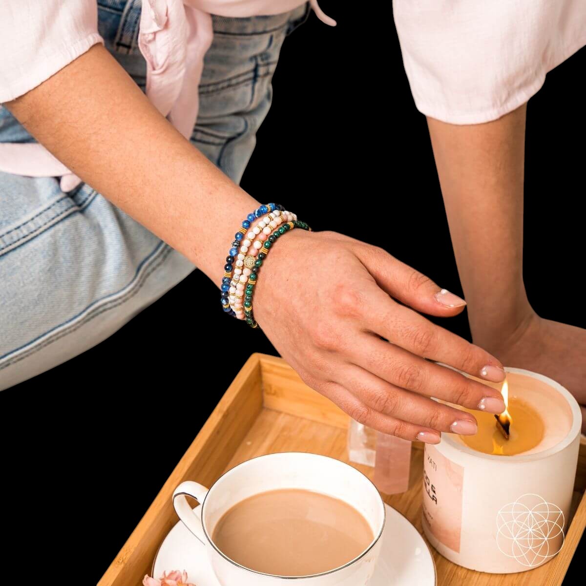 Aphrodite’s Admiration: Eternal Love Bracelet Pack of 4 by Conscious Items