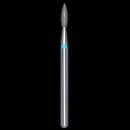 DIAMOND NAIL DRILL BIT, "FLAME", BLUE, HEAD DIAMETER 2.1/8MM (FA11B021/8) - STALEKS™ by kvadrat store