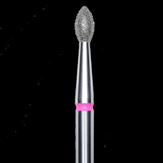 DIAMOND NAIL DRILL BIT, "BUD", RED, HEAD DIAMETER 2.5/4.5MM (FA60R025/4.5) - STALEKS™ by kvadrat store