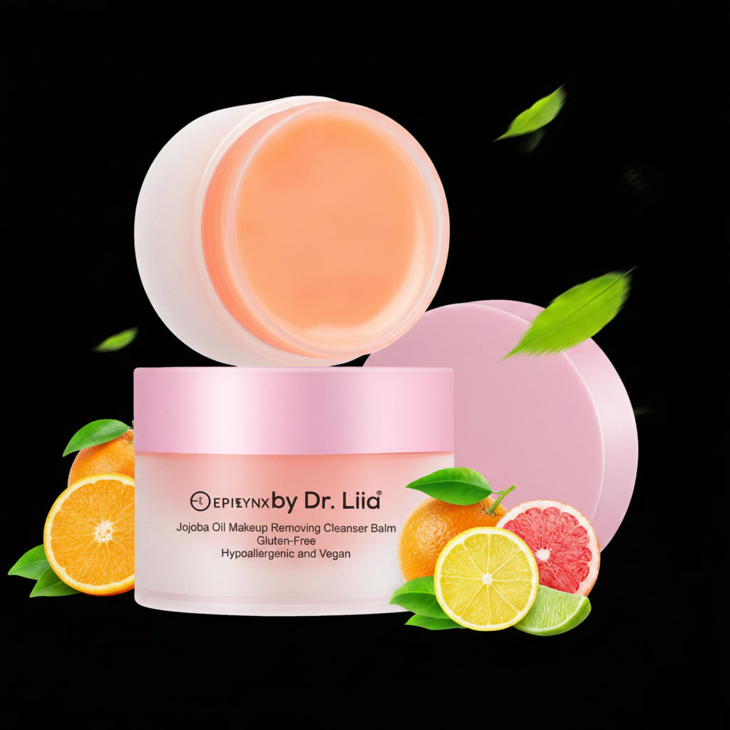 Jojoba Oil Makeup Remover Balm – Vegan, Gluten-Free & Gentle for Sensitive Skin by EpiLynx