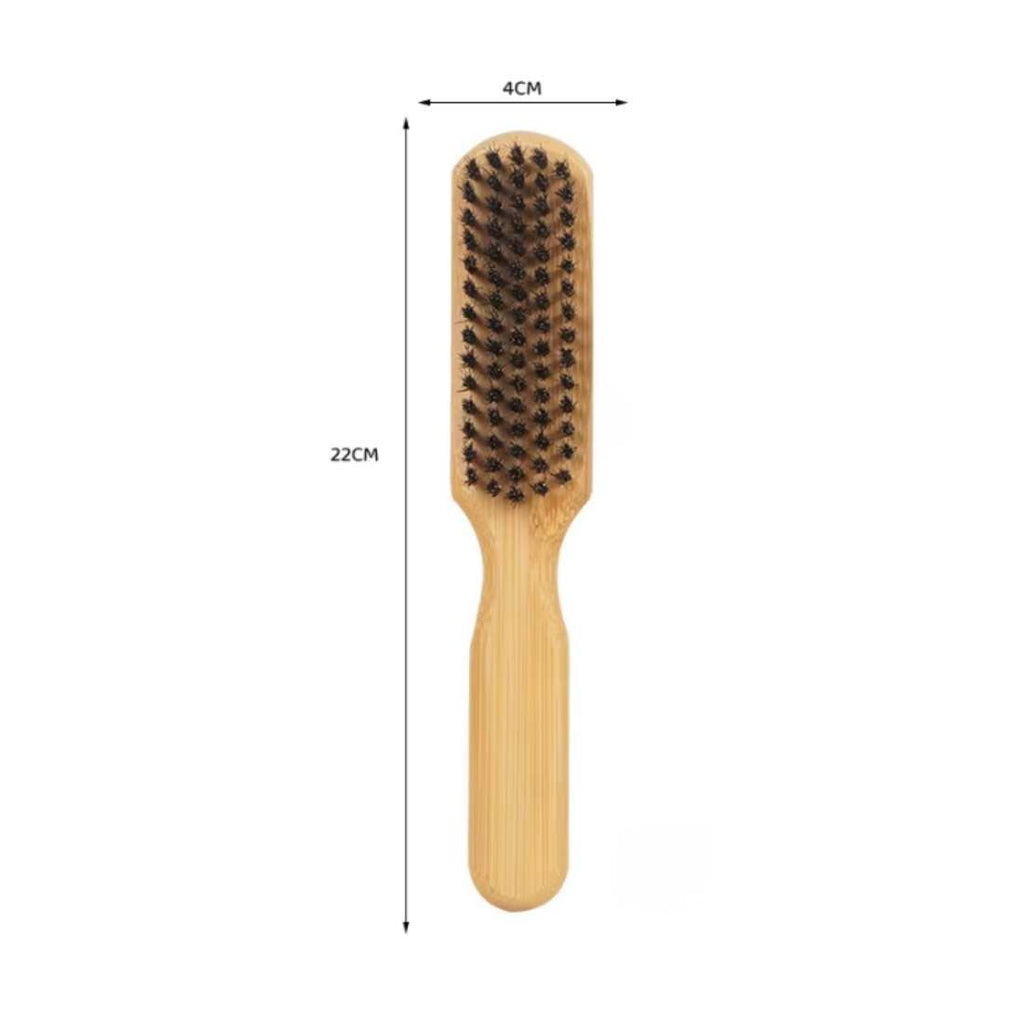 Bamboo Beard Brush Duo