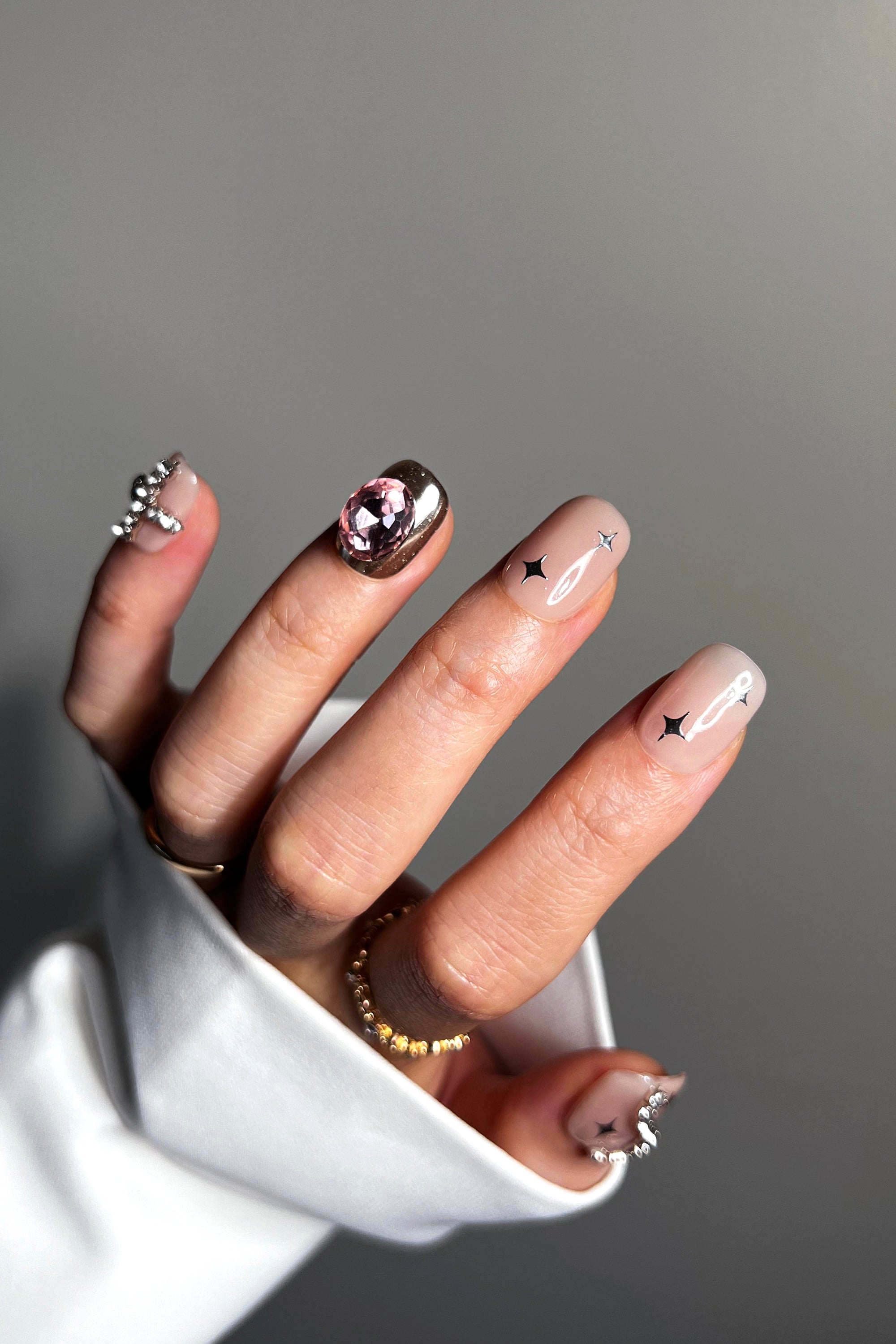 Baroness's Bloom | Pro Handmade Gel Nails by Bonmuz