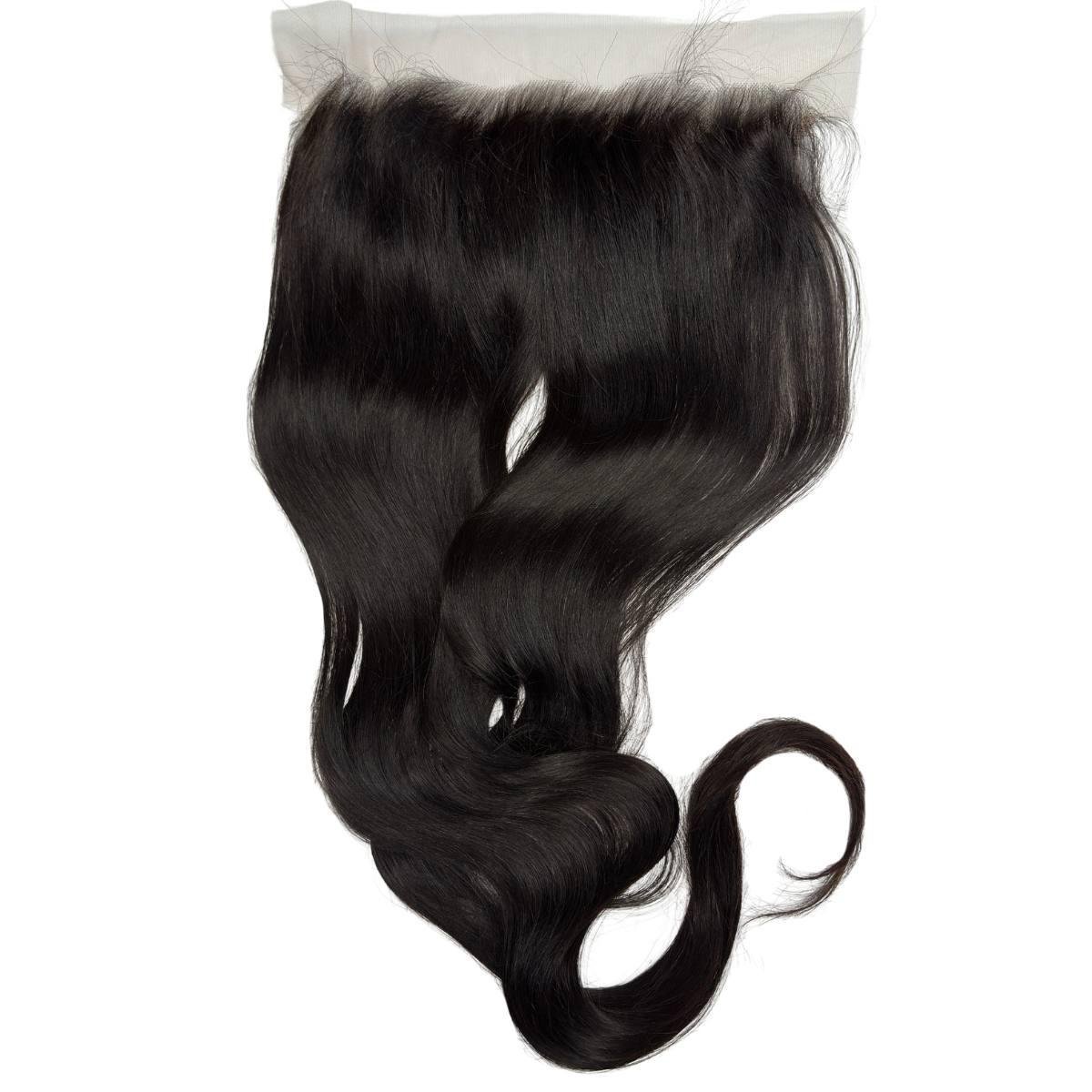 40" Raw Straight 13x6 HD Lace Human Hair Frontal by Private Label