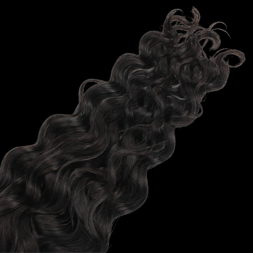Beach Wave Bulk 100% Human Braiding Hair by Private Label