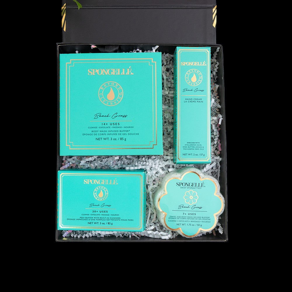 Beach Grass | Daisy Gift Set by Spongellé