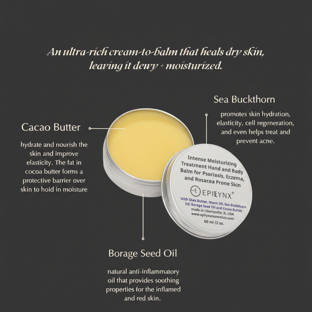 Velvet Hydration Body Balm – Ultra-Rich, Vegan, Gluten-Free Moisture for Dry & Sensitive Skin by EpiLynx