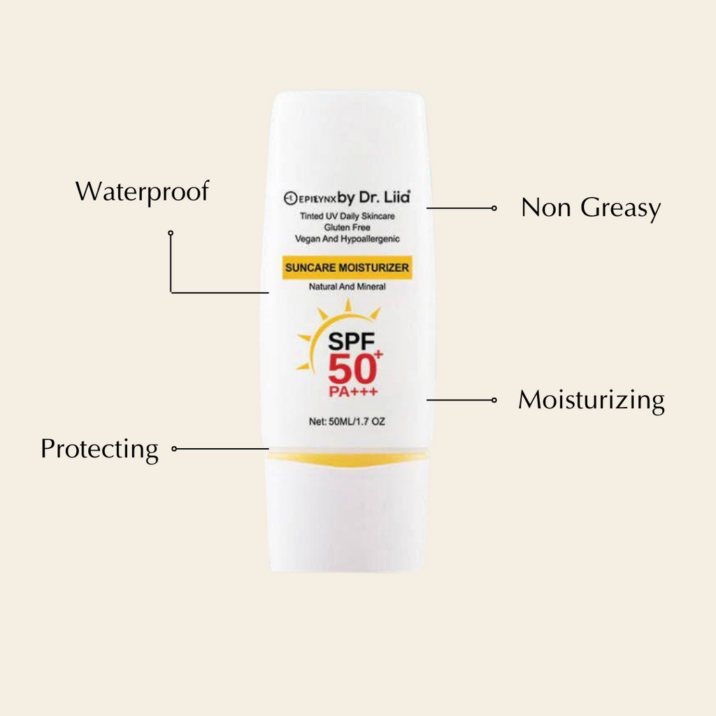 SPF 50 Mineral Moisturizer – Hydrating, Vegan & Sensitive-Skin Friendly by EpiLynx