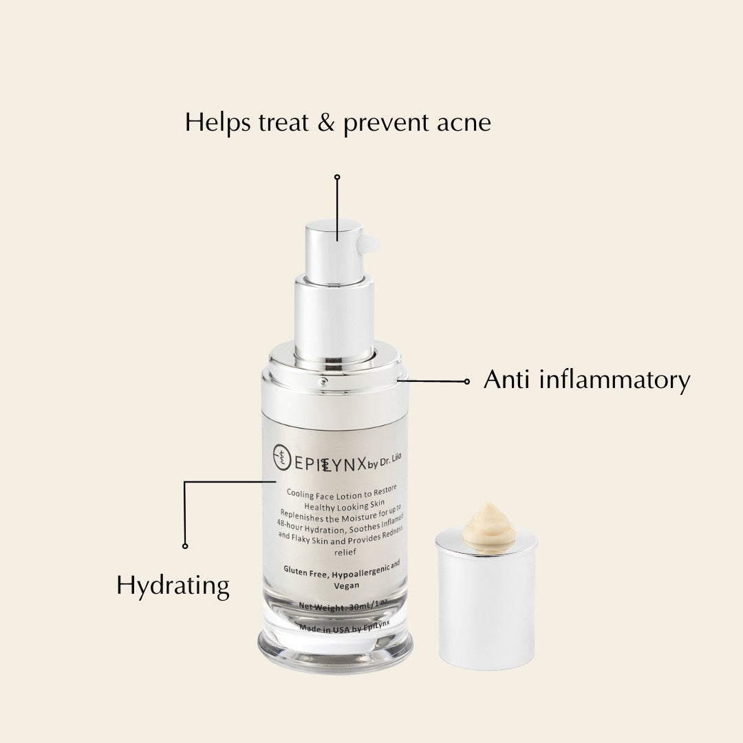 Lightweight Face Moisturizer for Sensitive & Dry Skin – Calming & Hydrating by EpiLynx