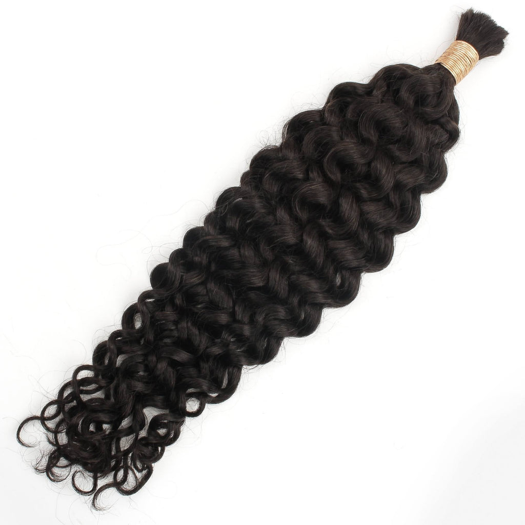 Ocean Wave Bulk 100% Human Braiding Hair by Private Label