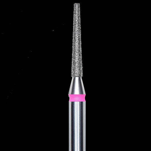 DIAMOND NAIL DRILL BIT, "FRUSTUM", RED, HEAD DIAMETER 1.6/10MM (FA70R016/10) - STALEKS™ by kvadrat store