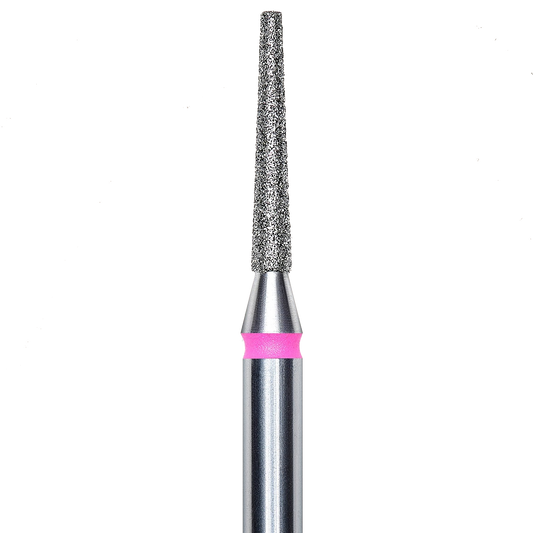 DIAMOND NAIL DRILL BIT, "FRUSTUM", RED, HEAD DIAMETER 1.6/10MM (FA70R016/10) - STALEKS™