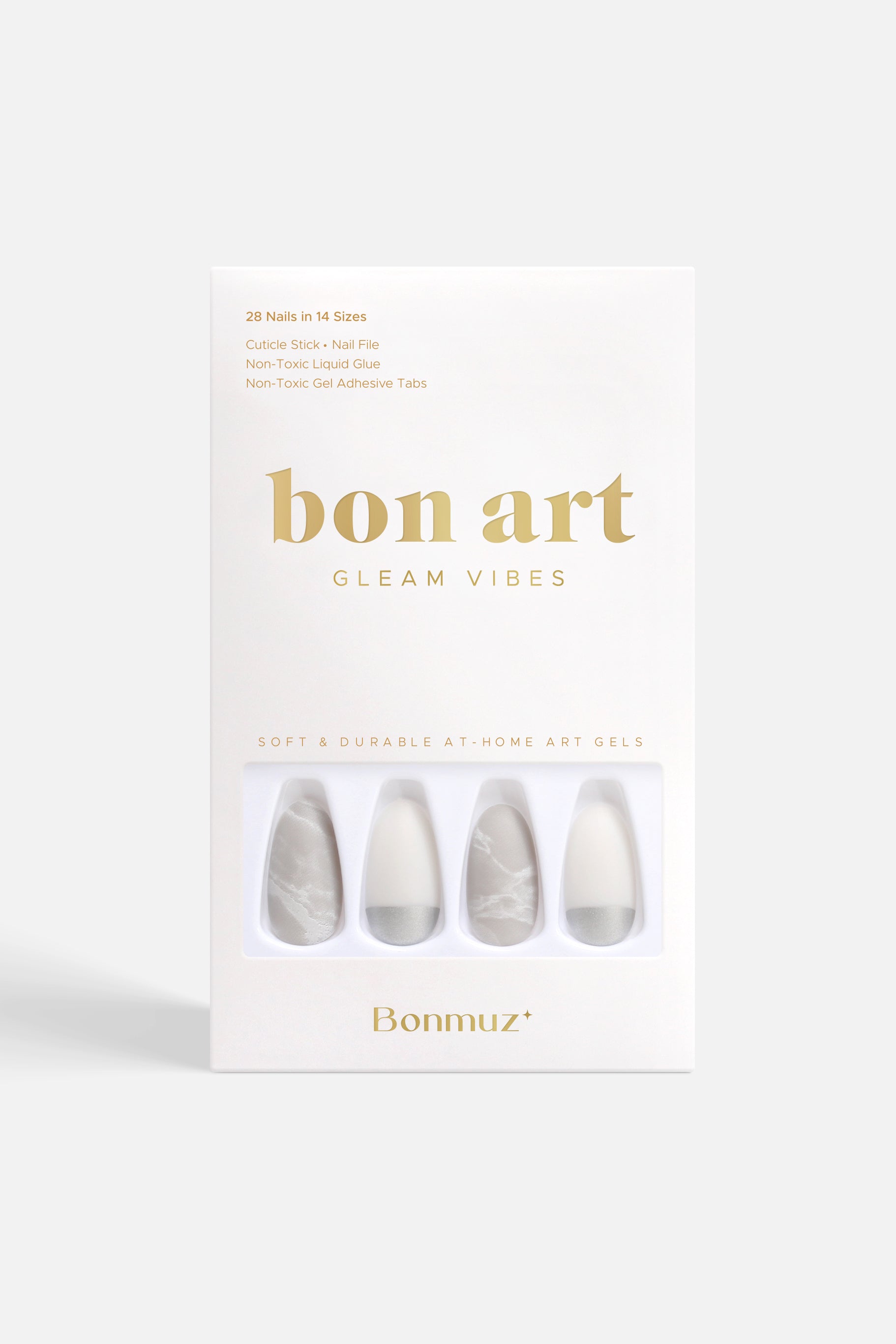 Grace | Soft & Durable Press-On Nails by Bonmuz