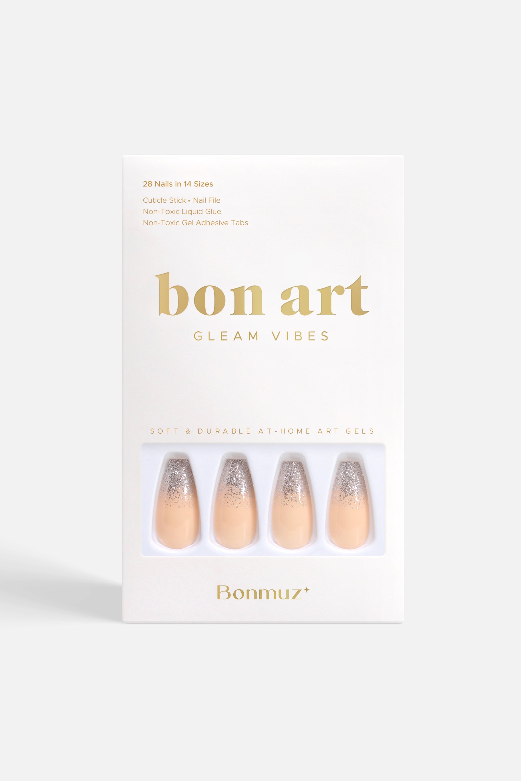 Calypso | Soft & Durable Press-On Nails by Bonmuz