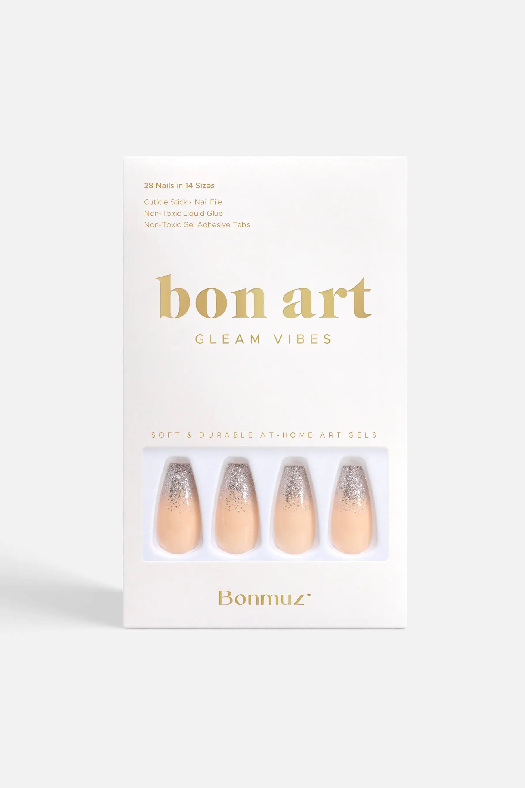 Calypso | Soft & Durable Press-On Nails by Bonmuz