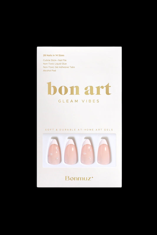 Romantic French | Soft & Durable Press-On Nails - AetherLux.Shop