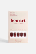 Starlite Red | Soft & Durable Press-On Nails by Bonmuz