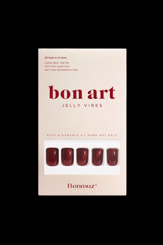 Starlite Red | Soft & Durable Press-On Nails - AetherLux.Shop