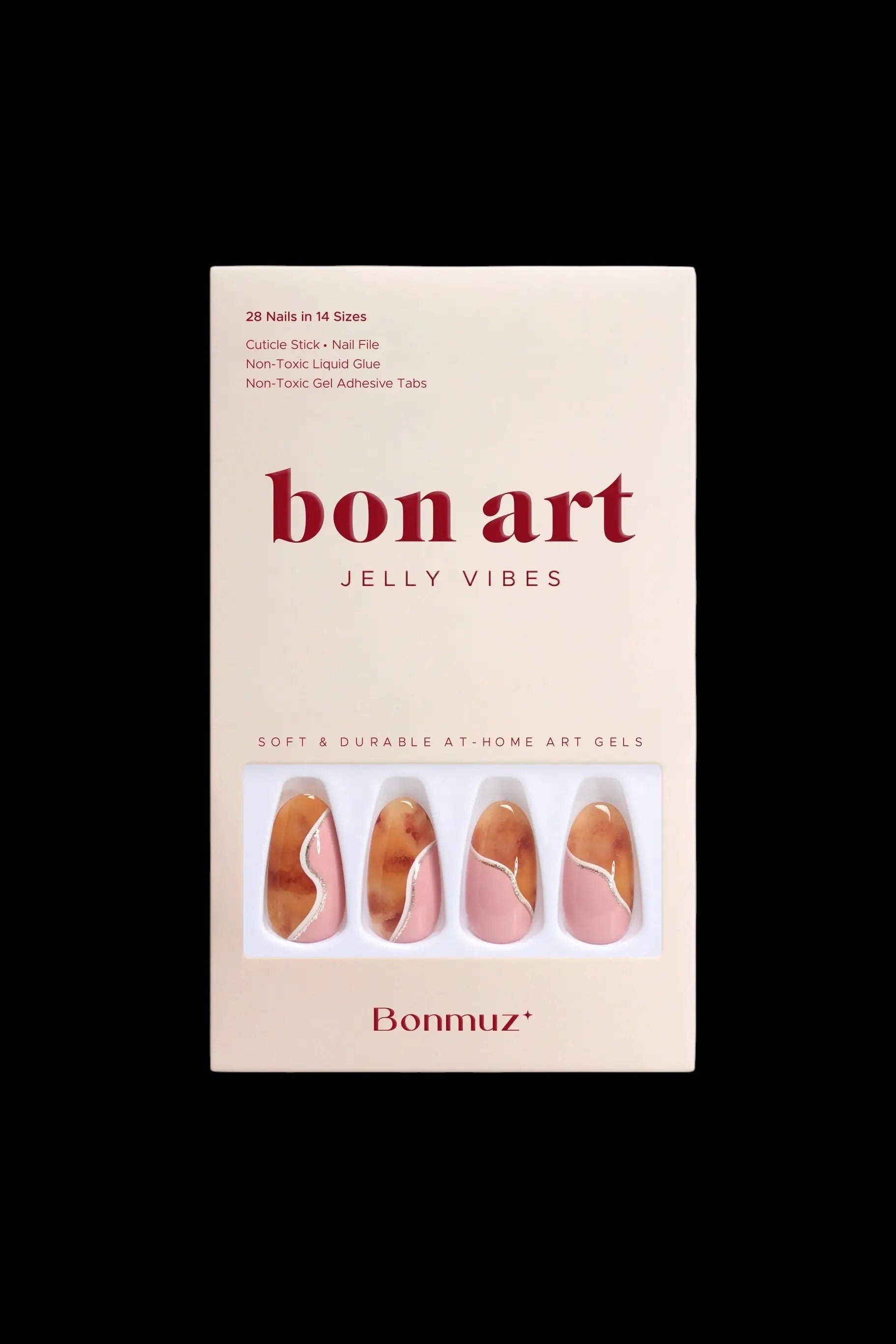 Mars | Soft & Durable Press-On Nails by Bonmuz