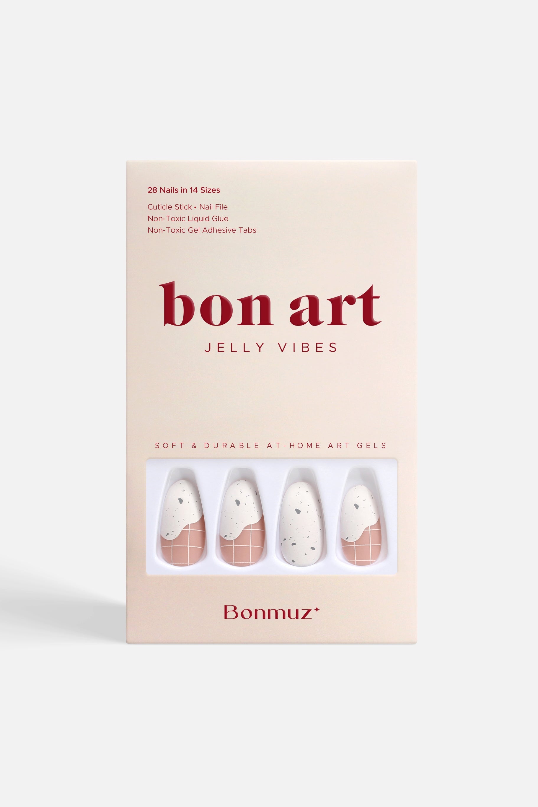 Sundaes and Cones | Soft & Durable Press-On Nails by Bonmuz