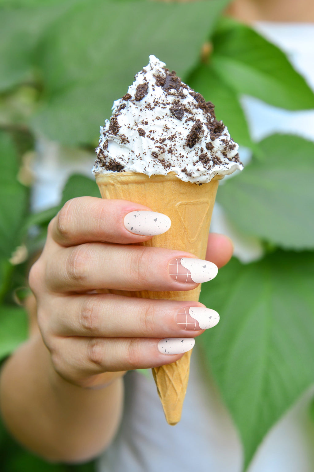 Sundaes and Cones | Soft & Durable Press-On Nails by Bonmuz
