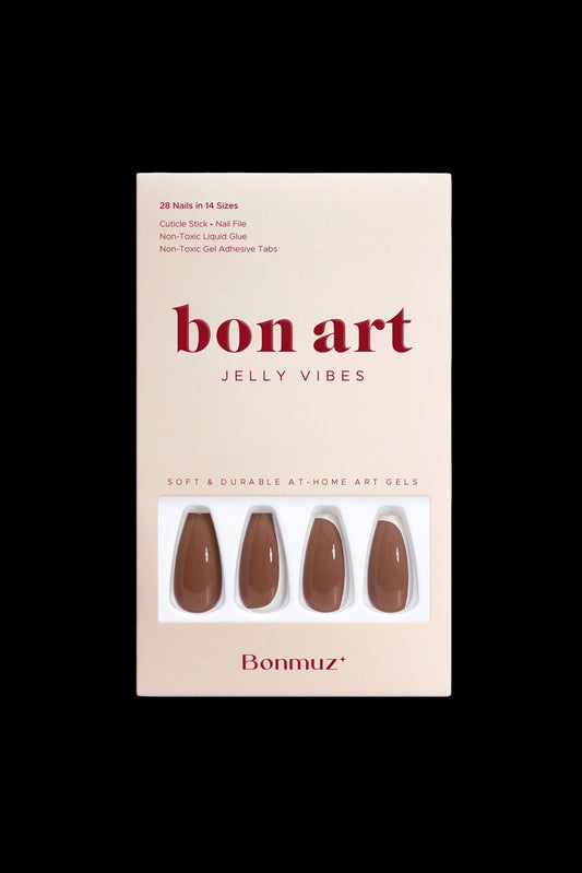Toffee Nut | Soft & Durable Press-On Nails - AetherLux.Shop