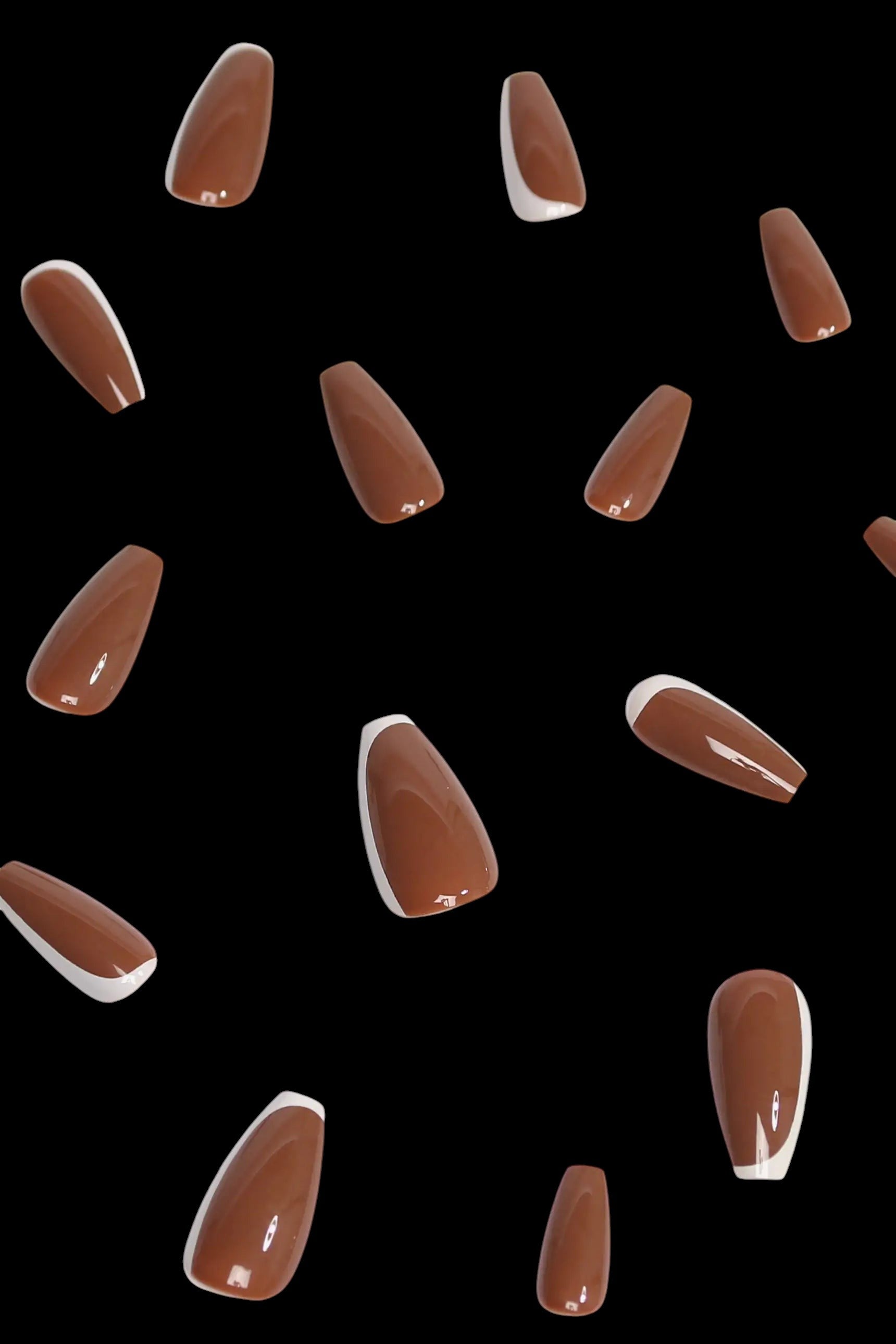 Toffee Nut | Soft & Durable Press-On Nails by Bonmuz