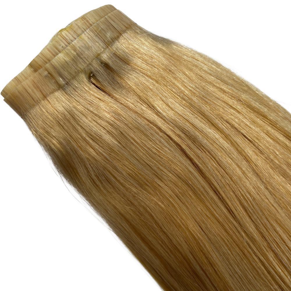 Blonde Seamless Clip-In 100% Human Hair Extensions by Private Label