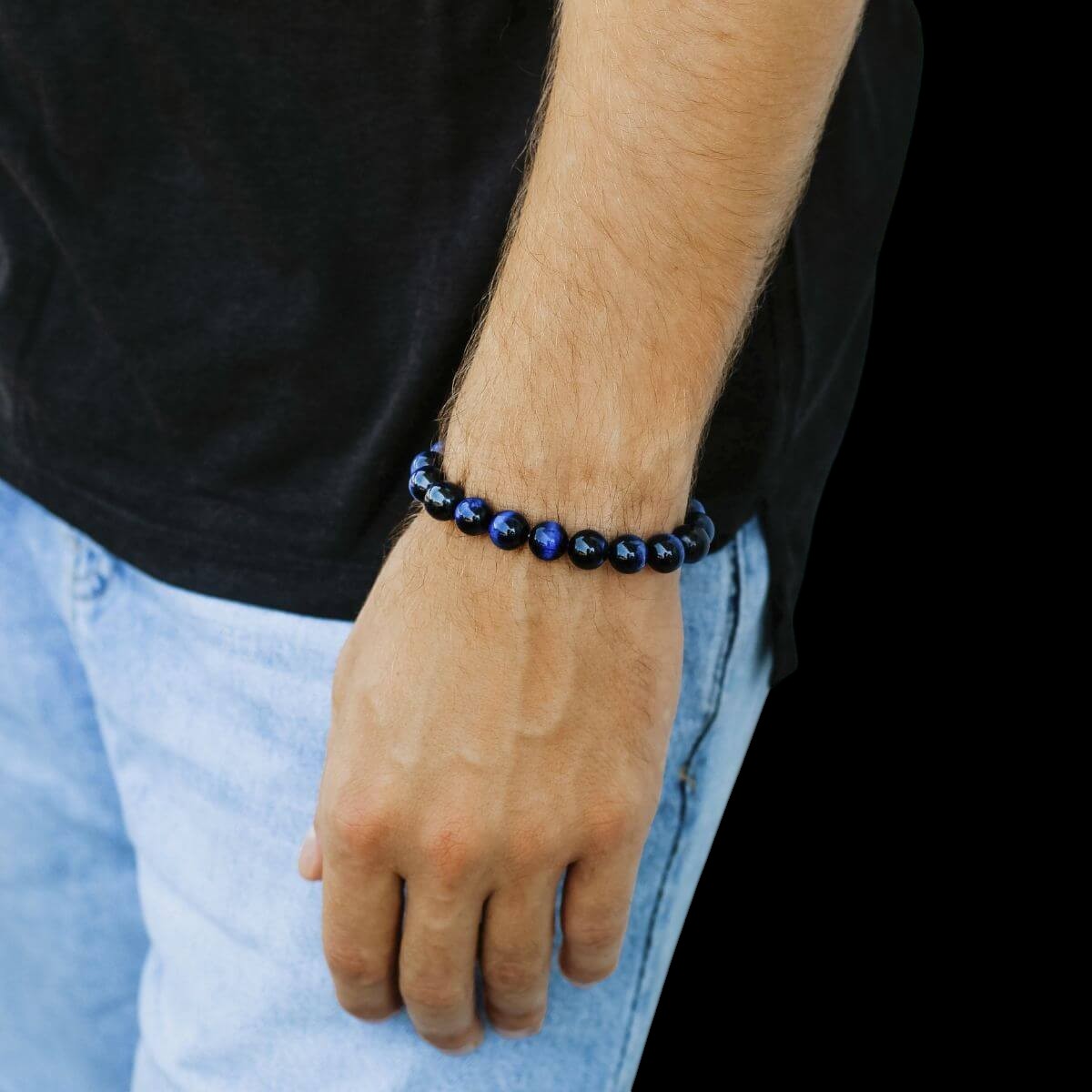Blue Tiger’s Eye Bracelet by Conscious Items