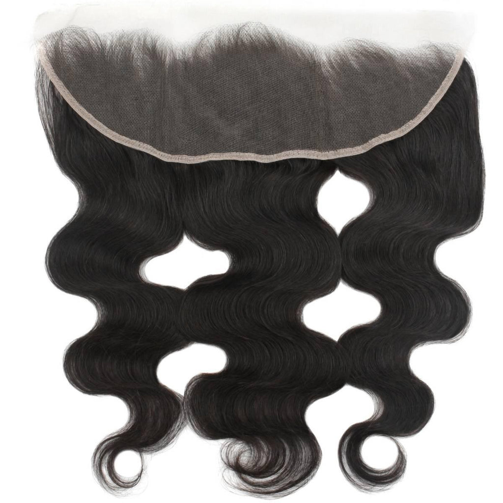 Brazilian Body Wave 13x4 HD Lace Human Hair Frontal by Private Label