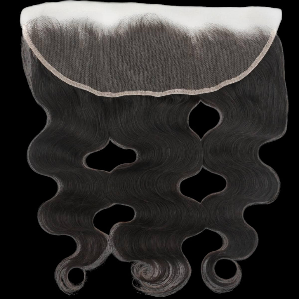 Brazilian Body Wave 13x4 HD Lace Human Hair Frontal by Private Label