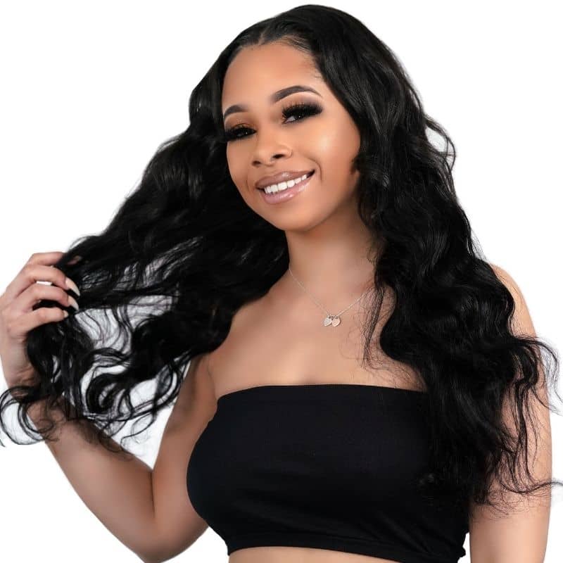 Body Wave U Part 100% Human Hair Wig by Private Label